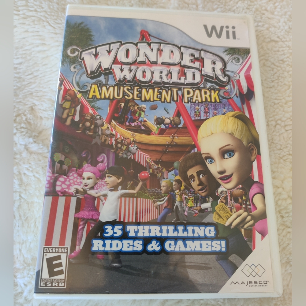 Great Condition: Nintendo Wonder World Amusement Park Video Game